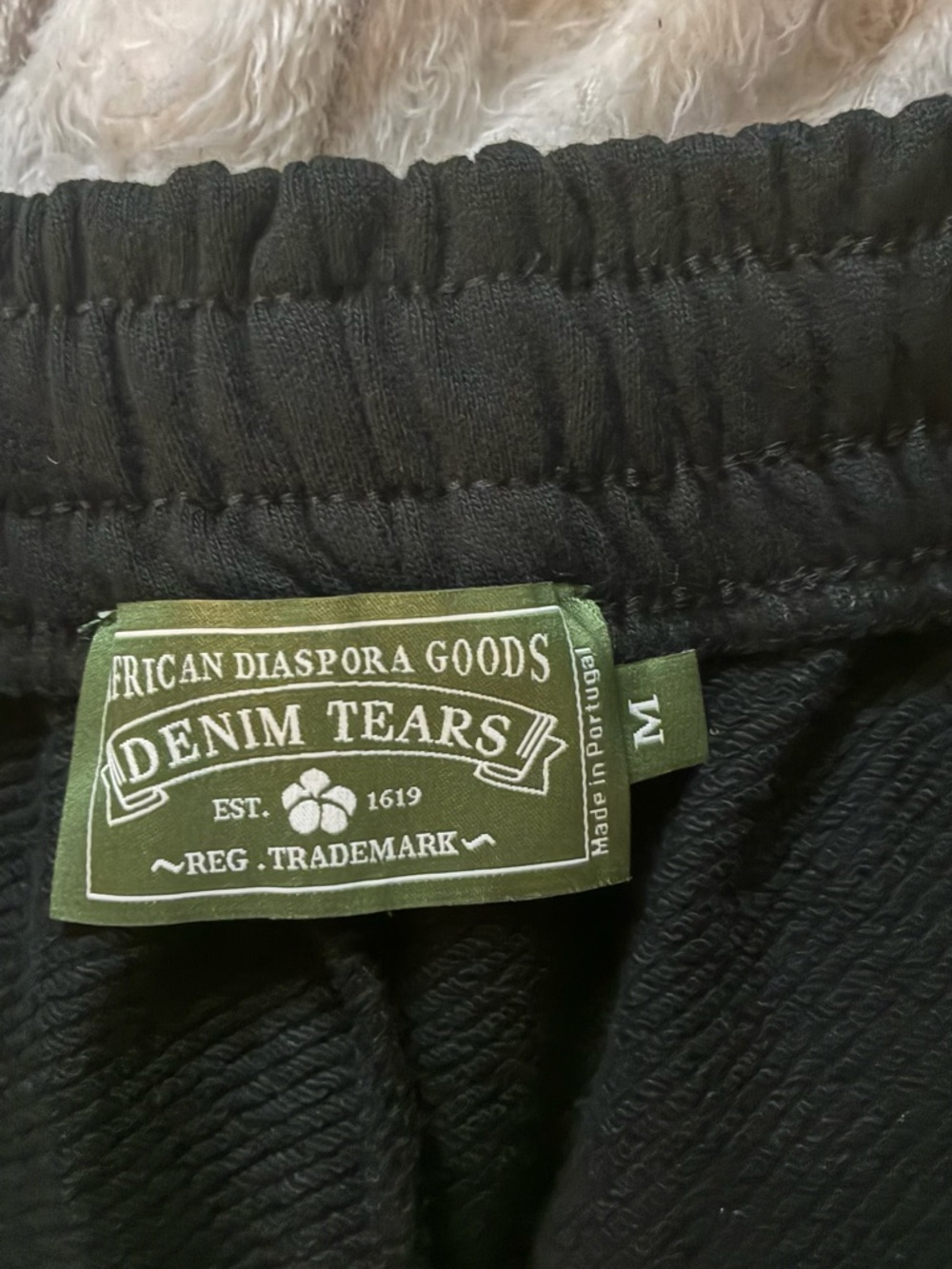 Denim Tears Men’s Black Shorts - Denim Tears